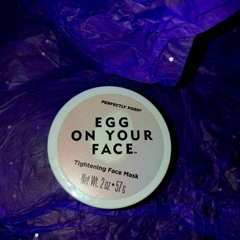 Egg on your face mask